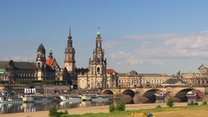 Elbpanorama von Dresden