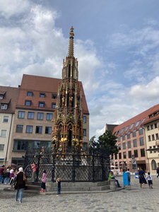 Schöner Brunnen in Nürnberg