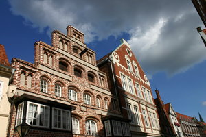 Wunderschöne Häuser in Lüneburg